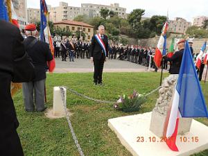 2022 10 23 TOULON CEREMONIE DU 38 EME ANNIVERSAIRE DE L ATTENTAT DU DRAKKAR A BEYROUTH (91)